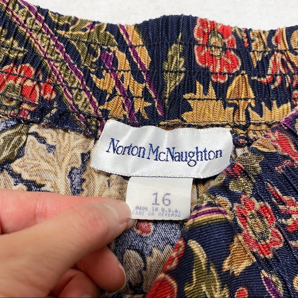 Vintage retro floral skirt - Picture 6 of 10